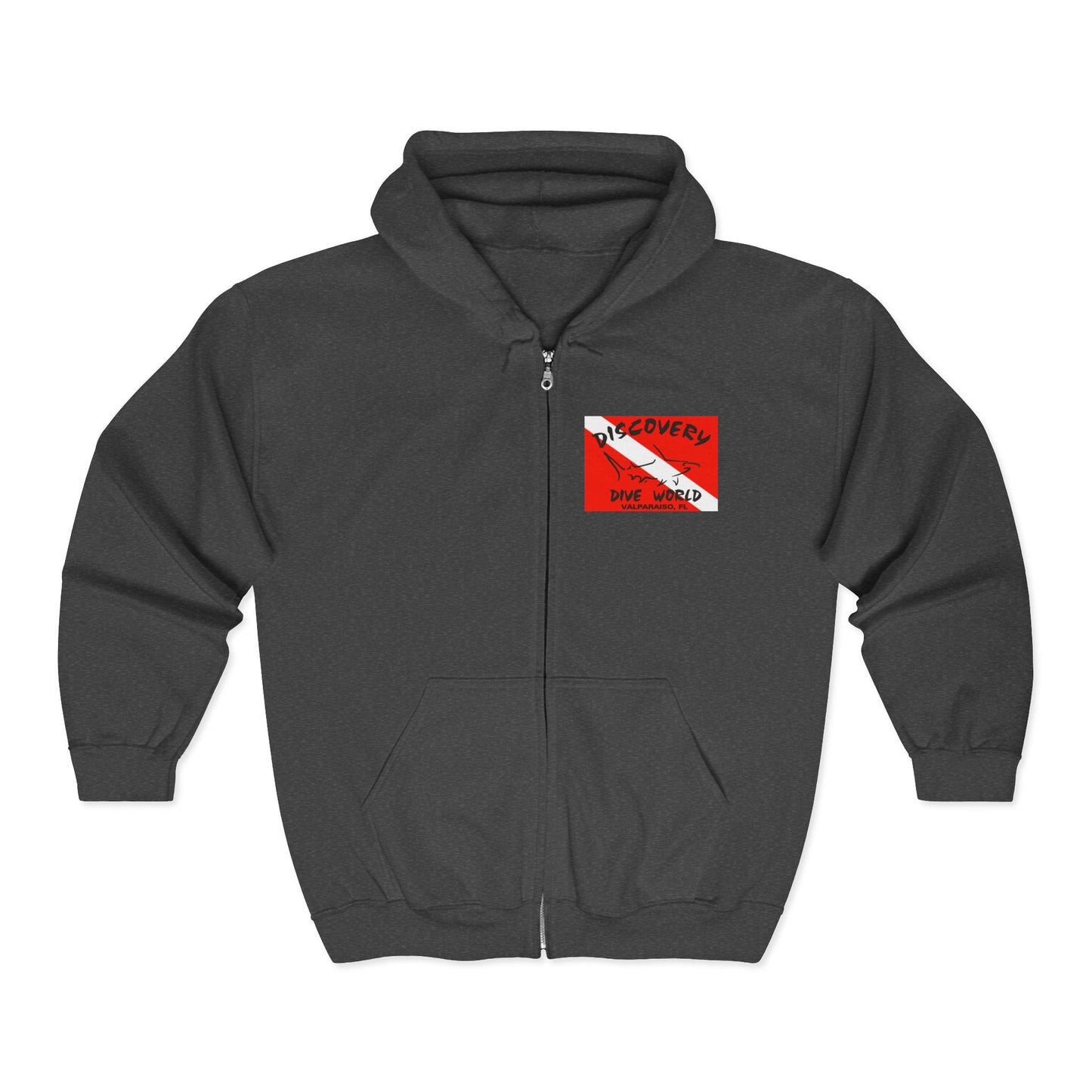 SS United States - Speed Queen to Sea Queen, Full Zip Hooded Sweatshirt, Discovery Dive World