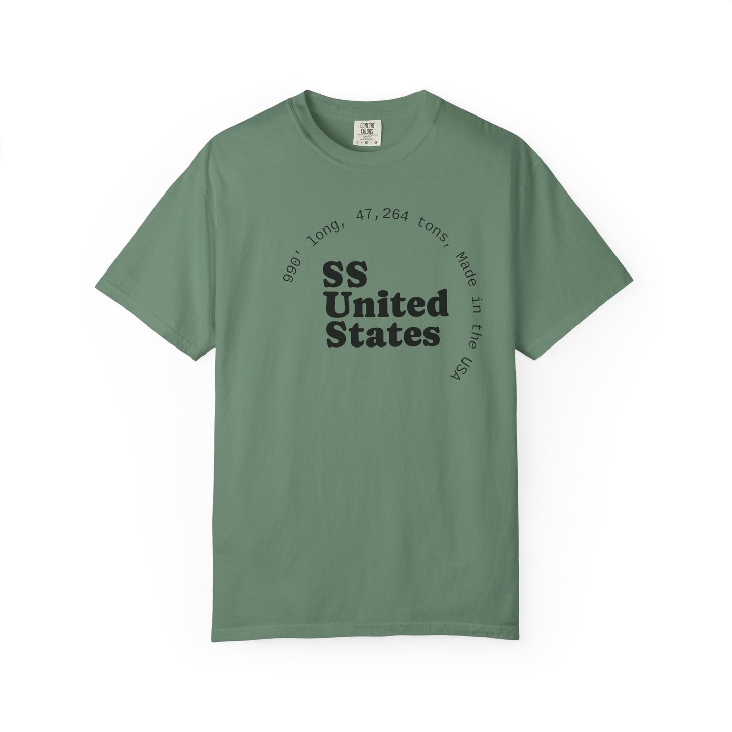 SS United States T-shirt - Official Tour 2025, Biggest Artificial Reef, Blue Riband Winner