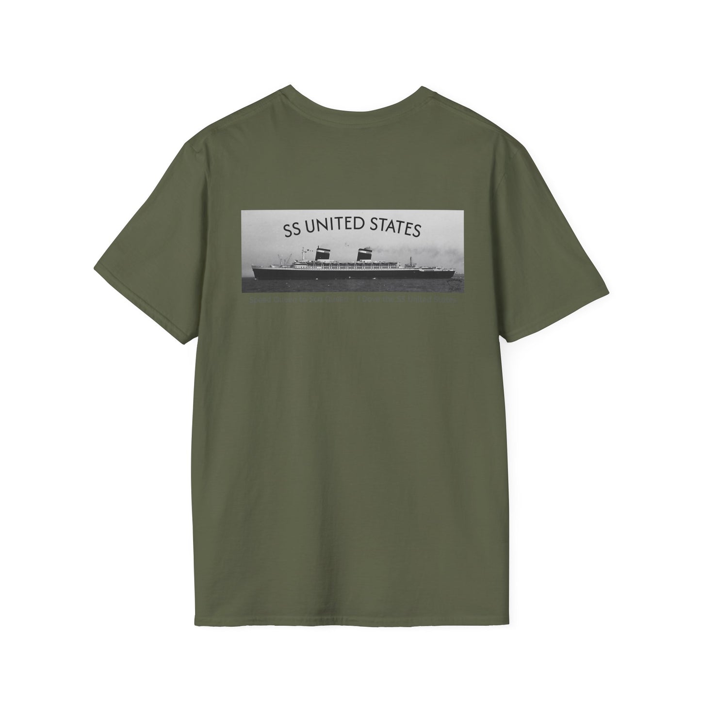 SS United States -T-Shirt, Dive the Legend, Discovery Dive World