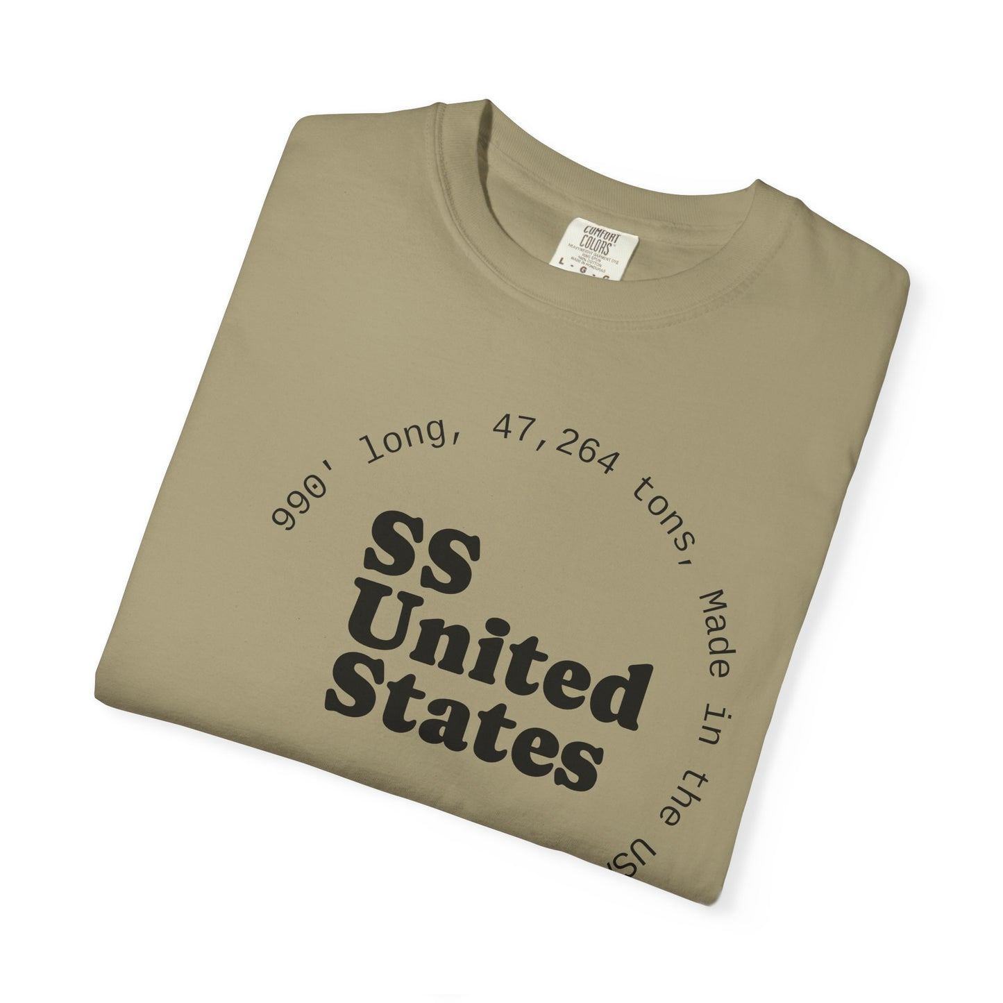 SS United States T-shirt - Official Tour 2025, Biggest Artificial Reef, Blue Riband Winner