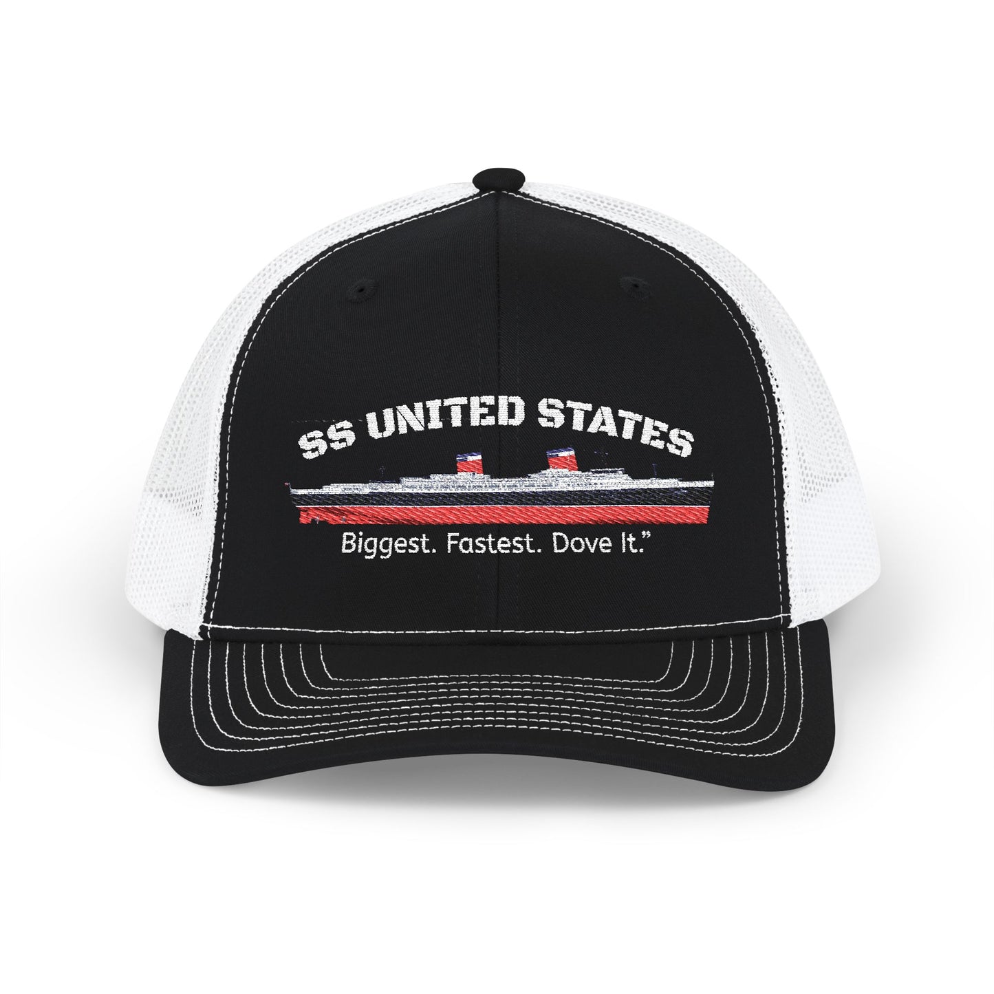 SS United States - Trucker Cap "Biggest. Fastest. Dove It"