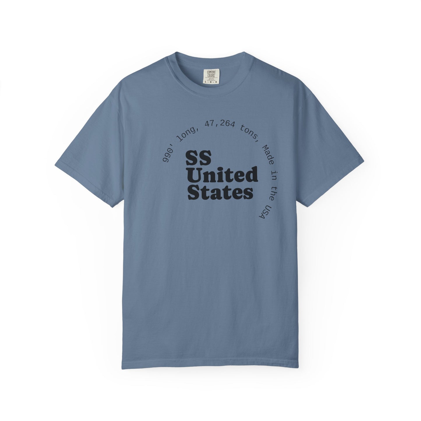 SS United States T-shirt - Official Tour 2025, Biggest Artificial Reef, Blue Riband Winner
