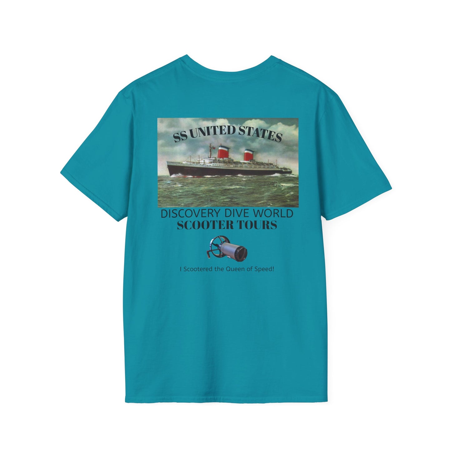 SS United States - Scooter Tours T-Shirt - Discovery Dive World
