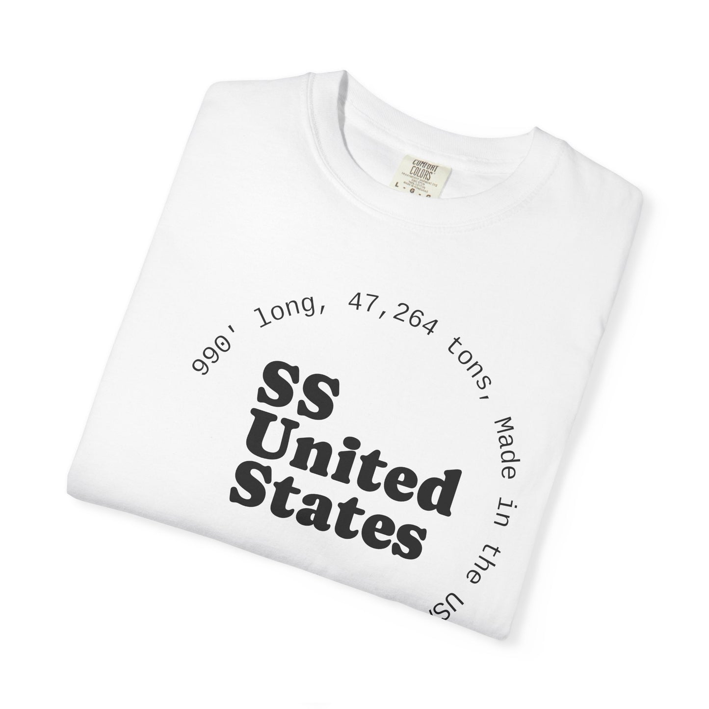 SS United States T-shirt - Official Tour 2025, Biggest Artificial Reef, Blue Riband Winner