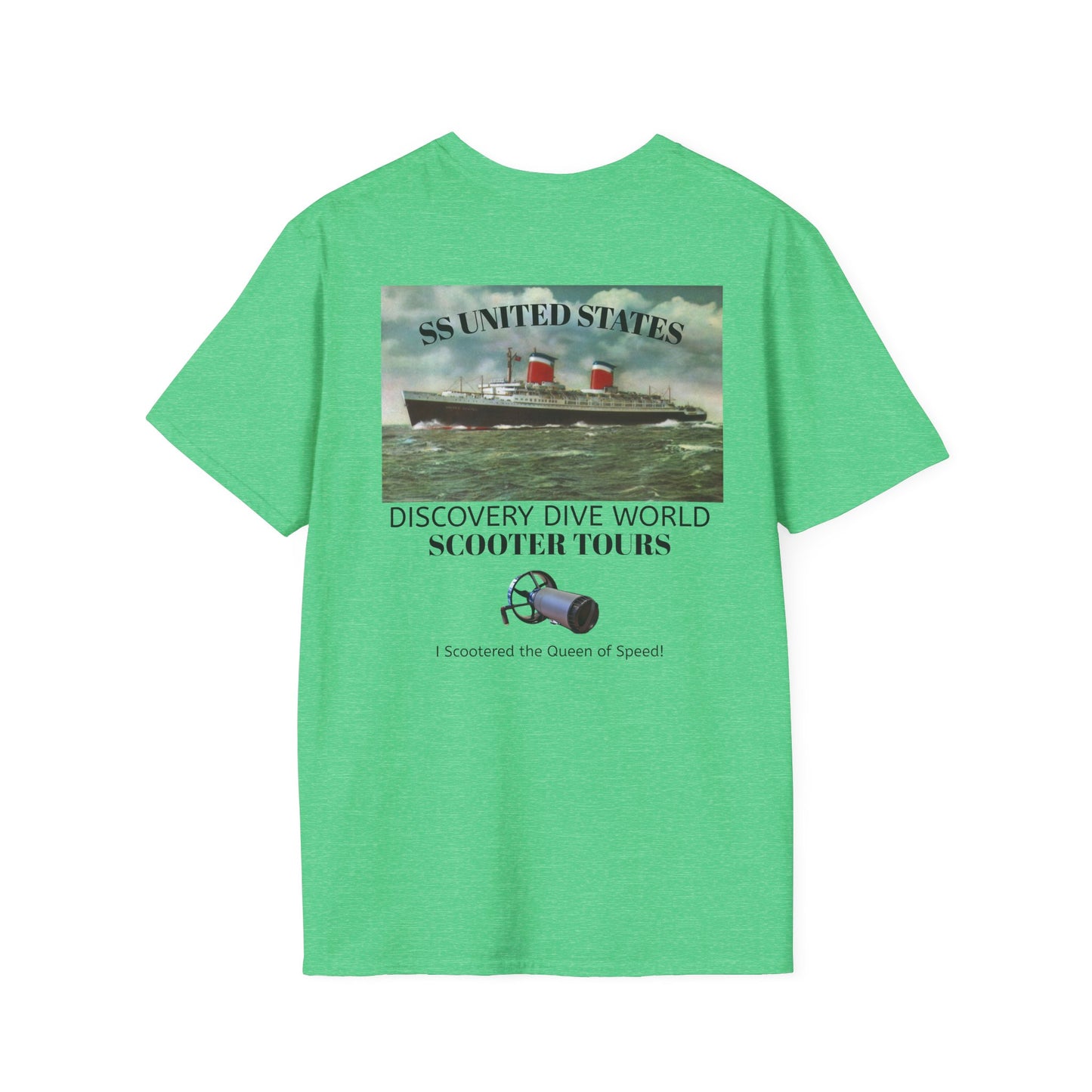 SS United States - Scooter Tours T-Shirt - Discovery Dive World