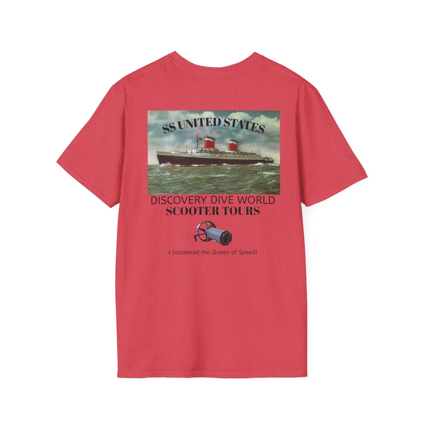 SS United States - Scooter Tours T-Shirt - Discovery Dive World