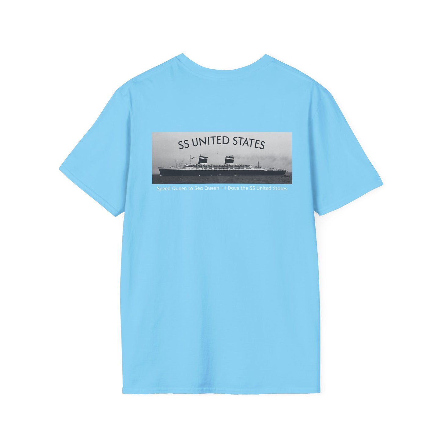 SS United States - T shirt, Speed Queen, dive shirt