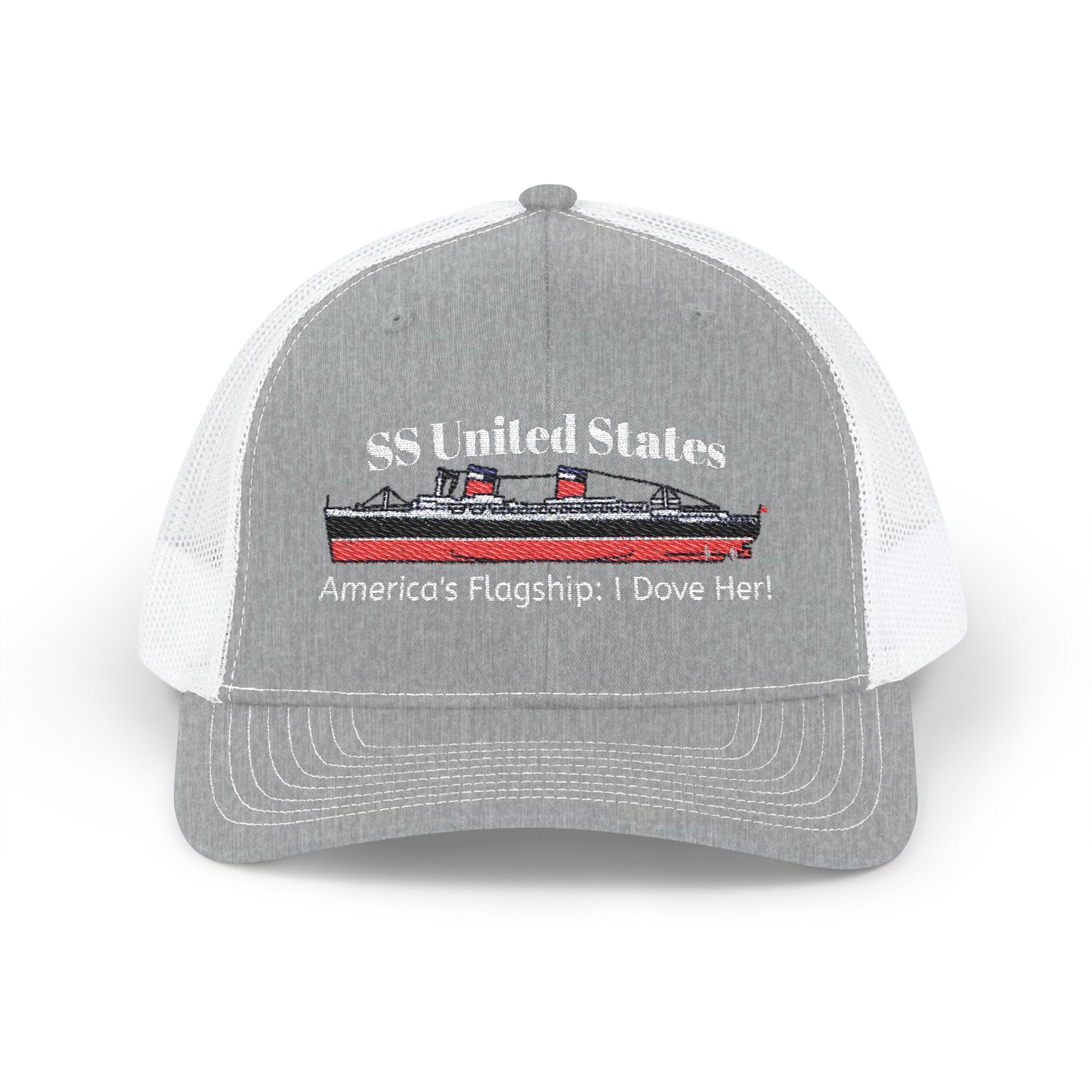 SS United States Trucker Cap - Largest Artificial Reef In the World!