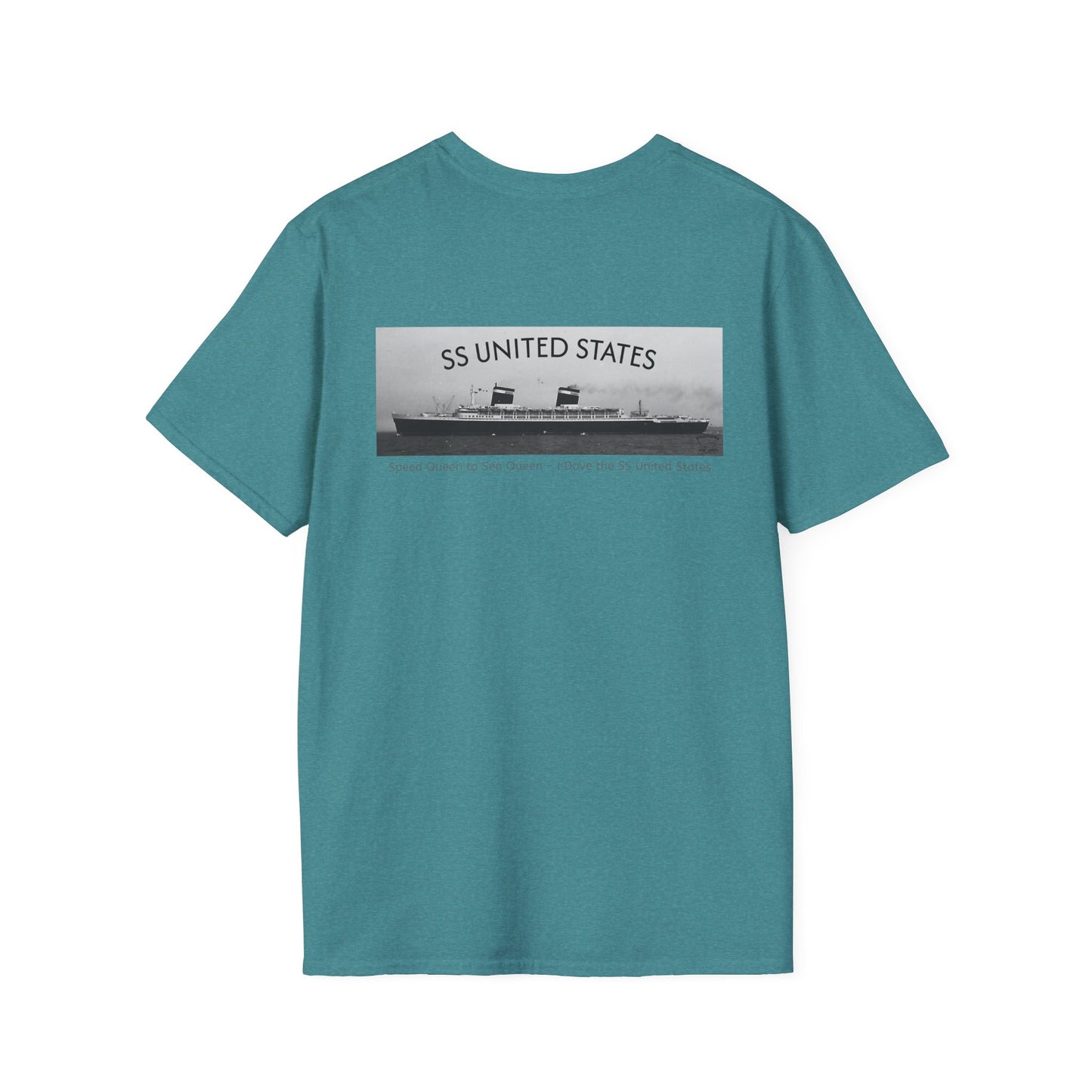 SS United States -T-Shirt, Dive the Legend, Discovery Dive World