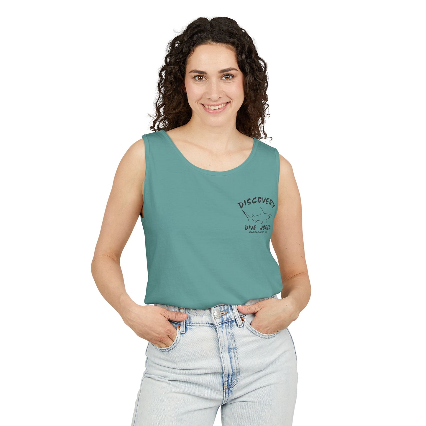 SS United States Tank Top - I Dove her, Gulf of America - Discovery Dive World