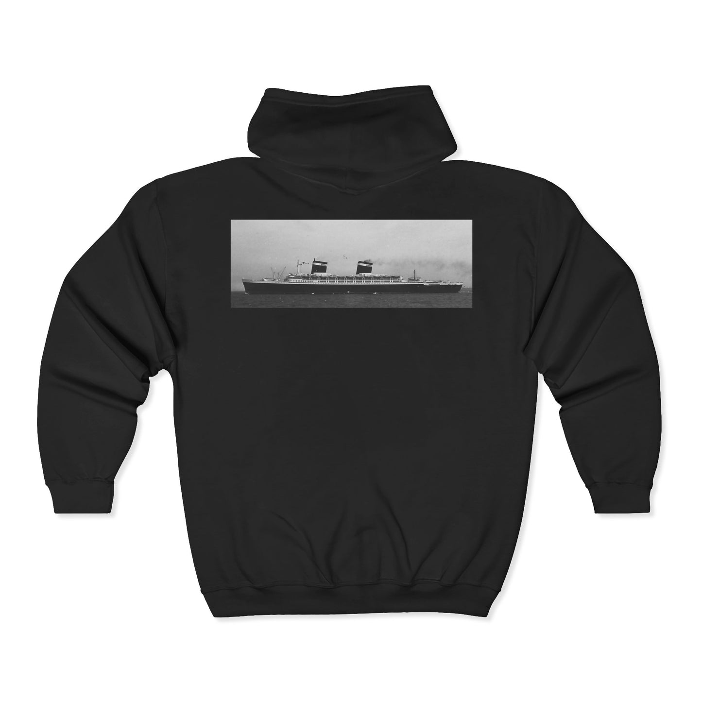Discovery Dive World - Scuba Dive Full Zip Hooded Sweatshirt