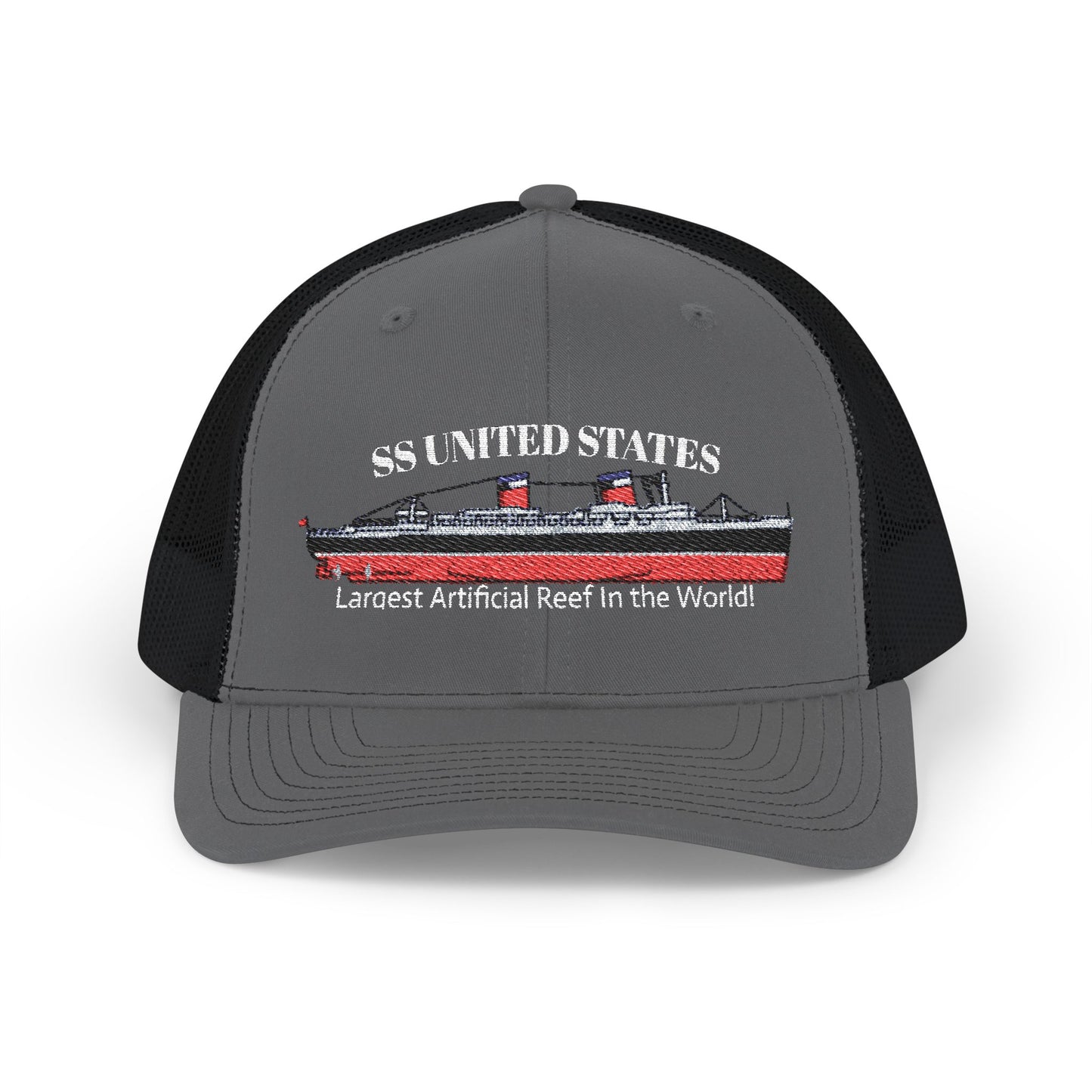 SS United States Trucker Cap - Largest Artificial Reef In the World!