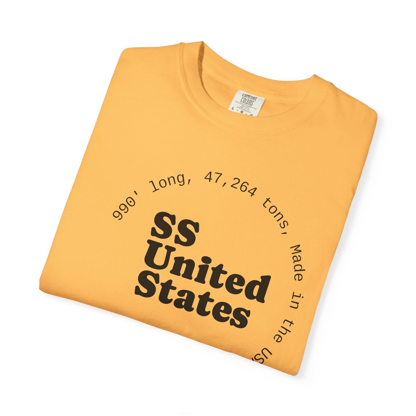 SS United States T-shirt - Official Tour 2025, Biggest Artificial Reef, Blue Riband Winner