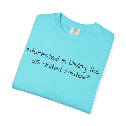 Discovery Dive World T-Shirt - Explore the SS United States with Discovery Dive World