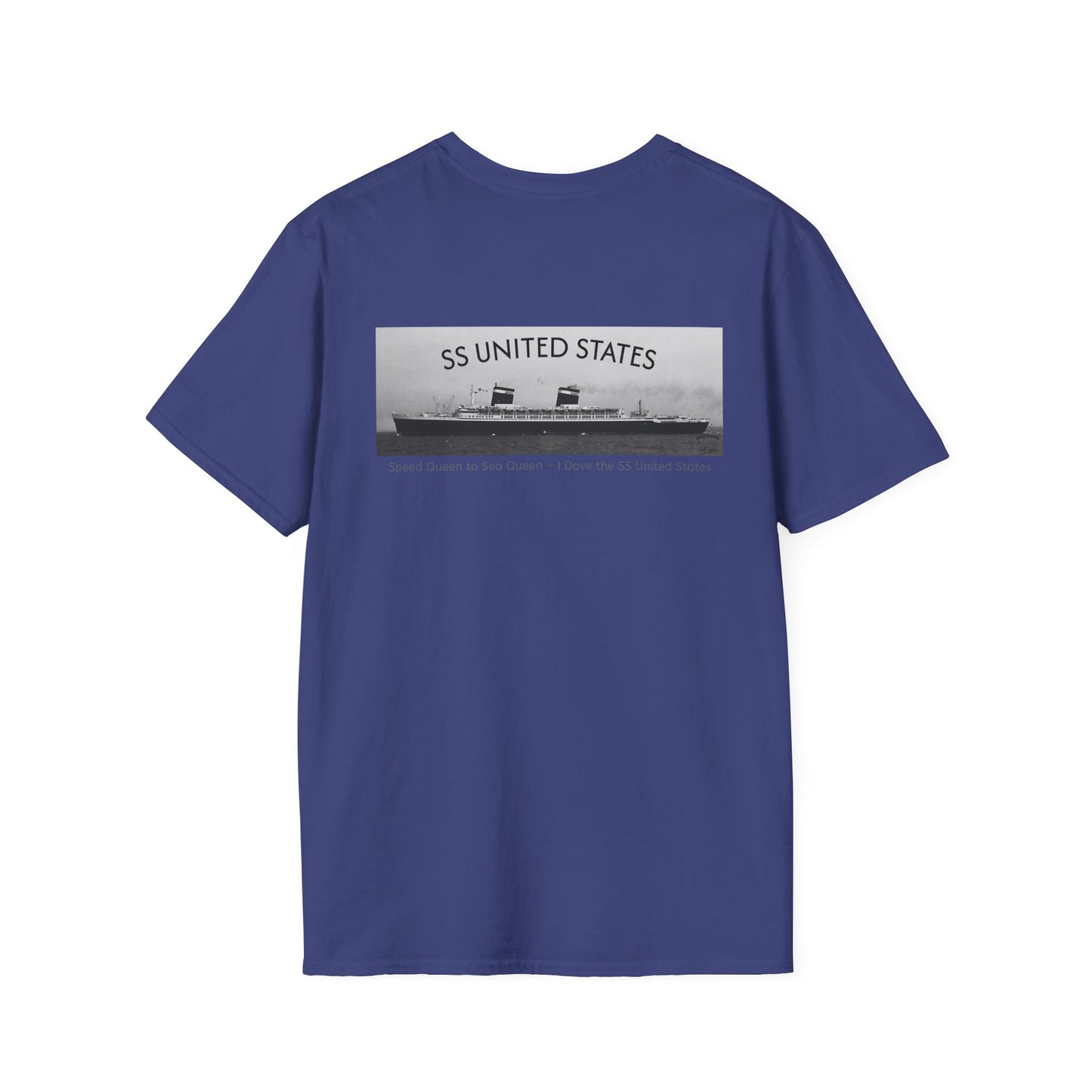 SS United States -T-Shirt, Dive the Legend, Discovery Dive World