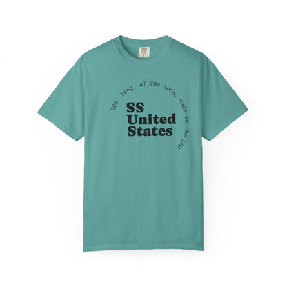 SS United States T-shirt - Official Tour 2025, Biggest Artificial Reef, Blue Riband Winner