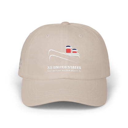 Dad Cap — SS United States Nautical Dive Flag Embroidered Baseball Hat