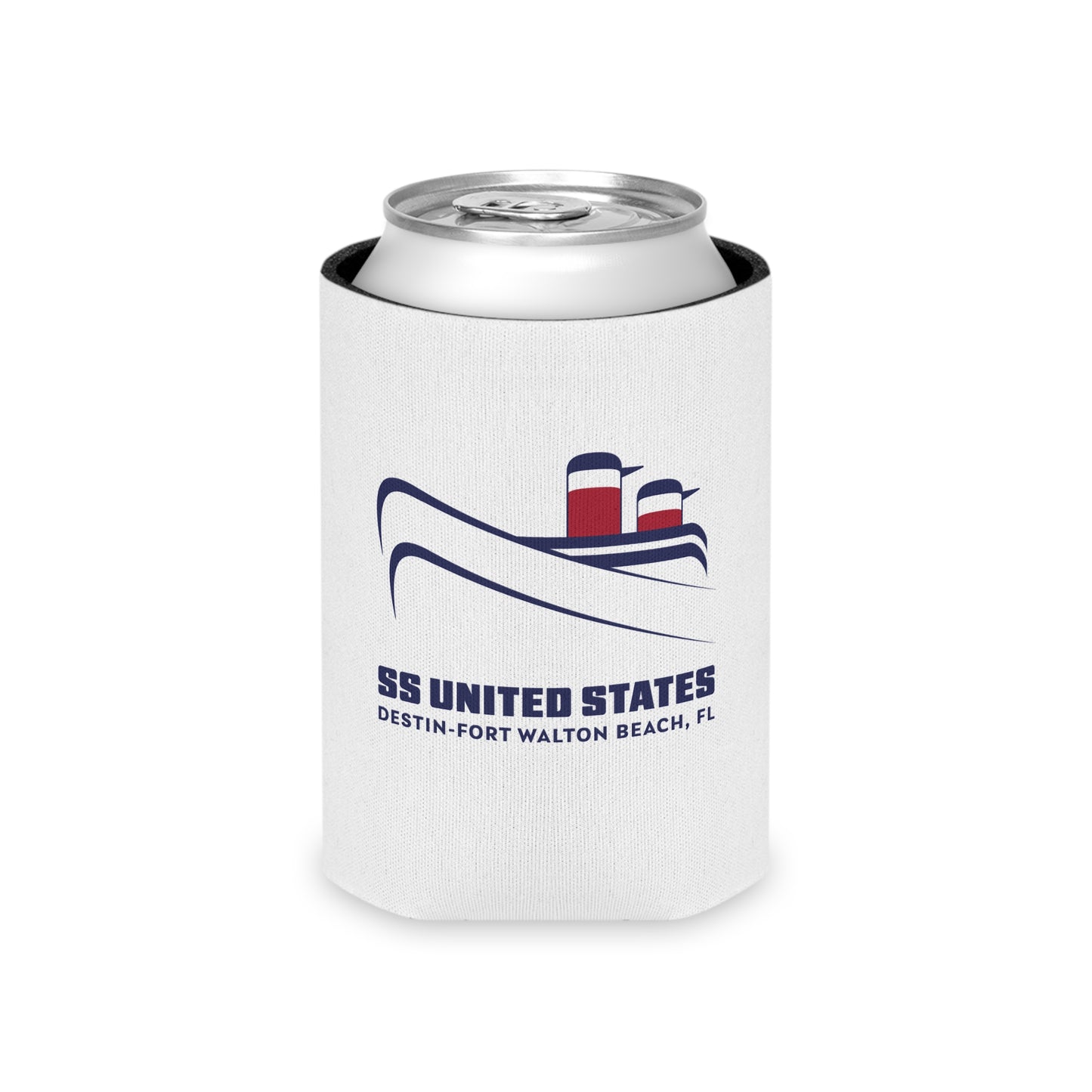 Can Cooler — SS United States Cruise & Dive Flag Design