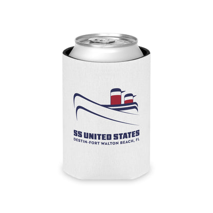 Can Cooler — SS United States Cruise & Dive Flag Design