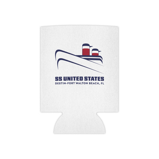 Can Cooler — SS United States Cruise & Dive Flag Design