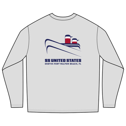 SS United States Long Sleeve Dive Rashguard Tee