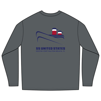 SS United States Long Sleeve Dive Rashguard Tee