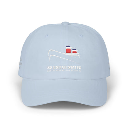 Dad Cap — SS United States Nautical Dive Flag Embroidered Baseball Hat