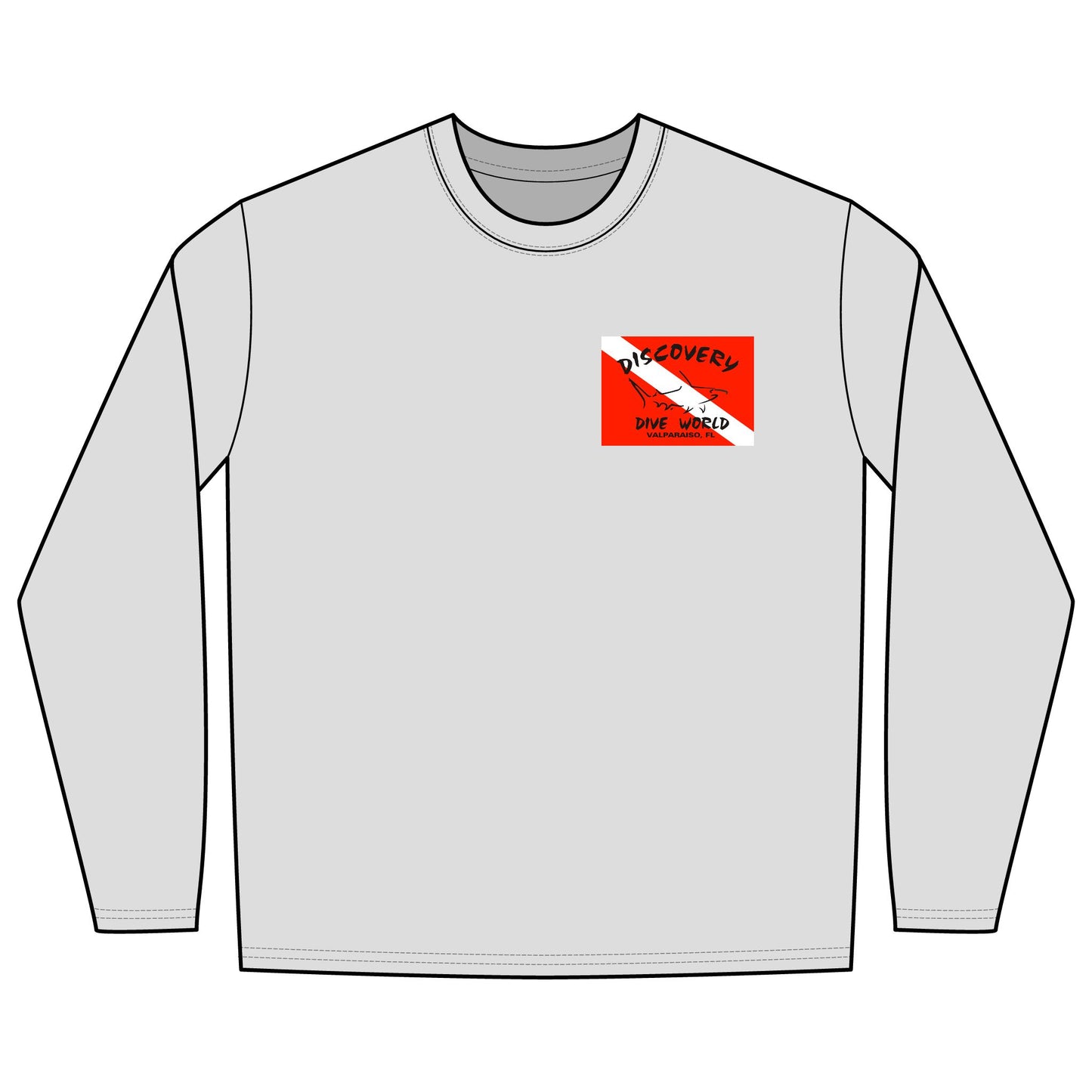 SS United States Long Sleeve Dive Rashguard Tee