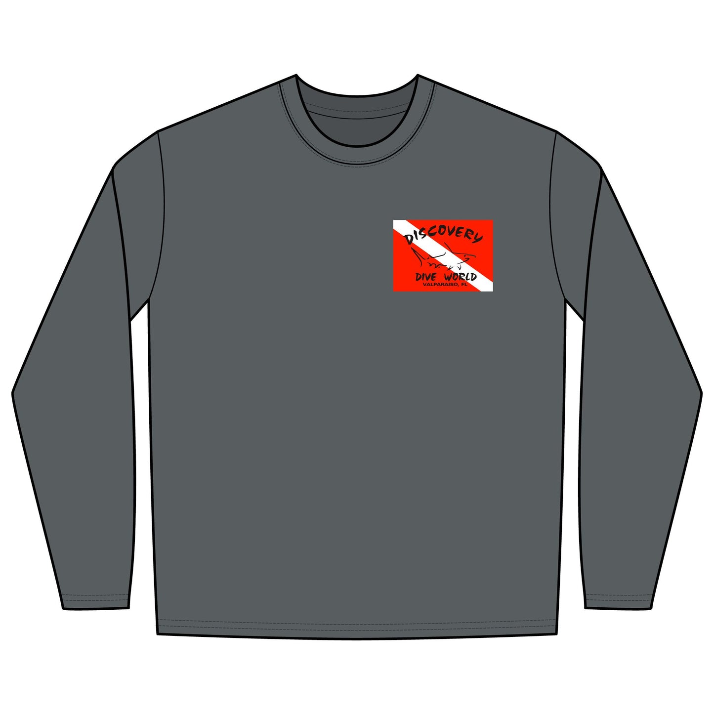 SS United States Long Sleeve Dive Rashguard Tee