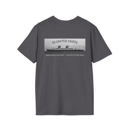 SS United States - T shirt, Speed Queen, dive shirt