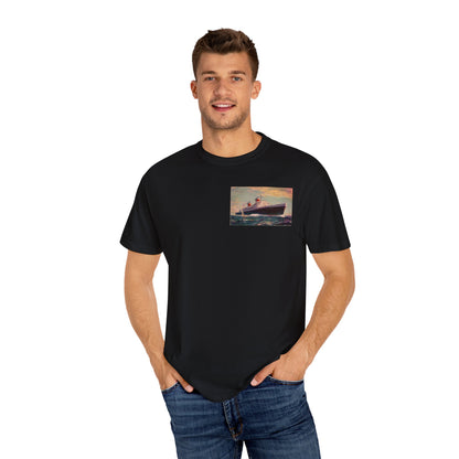 SS United States T-shirt - I Motorboated the SS United States