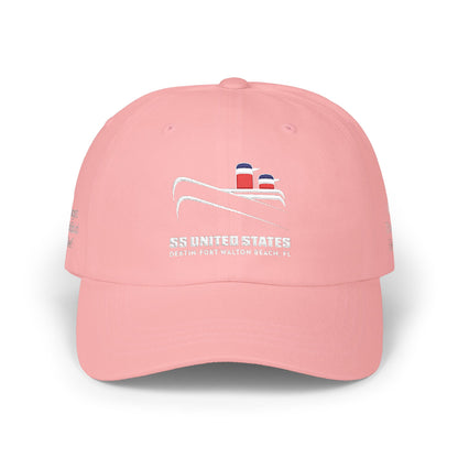 Dad Cap — SS United States Nautical Dive Flag Embroidered Baseball Hat