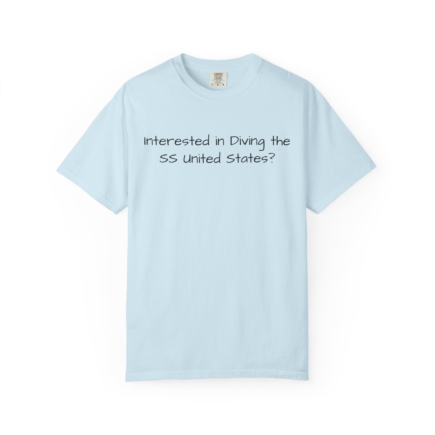 Discovery Dive World T-Shirt - Explore the SS United States with Discovery Dive World