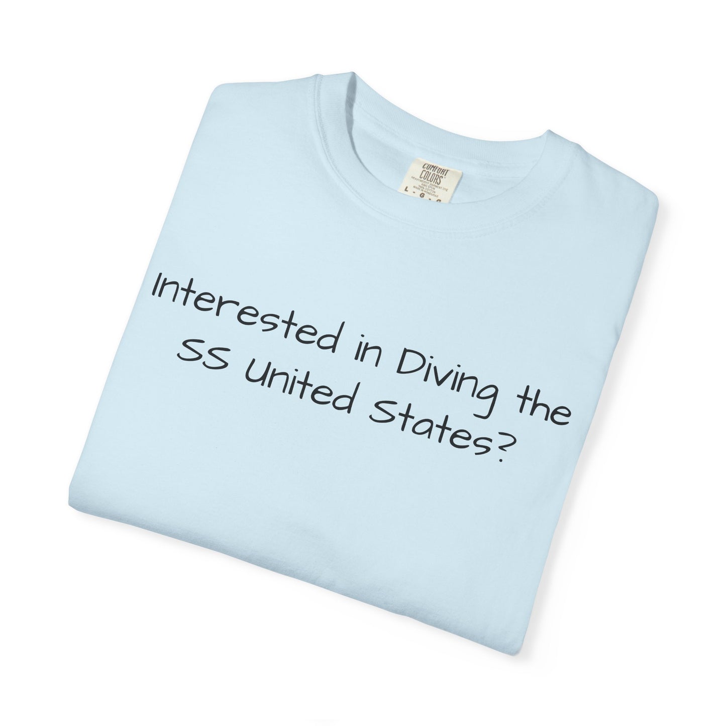 Discovery Dive World T-Shirt - Explore the SS United States with Discovery Dive World