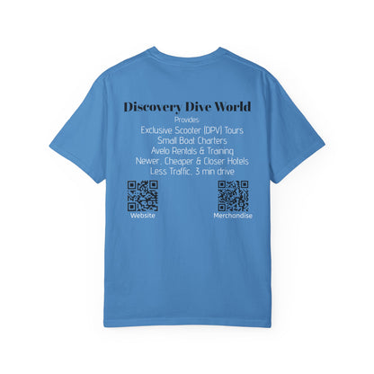 Discovery Dive World T-Shirt - Explore the SS United States with Discovery Dive World