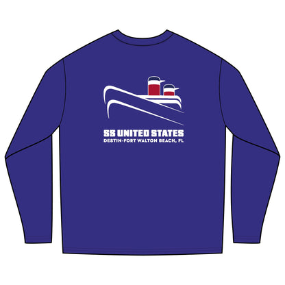 SS United States Long Sleeve Dive Rashguard Tee