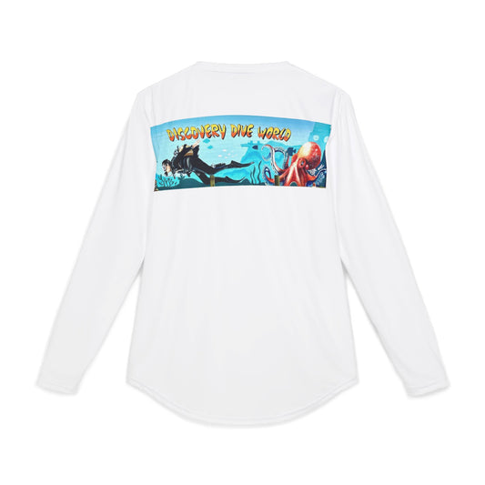 Men's UV Protection Long Sleeve Shirt - Discovery Dive World Mural
