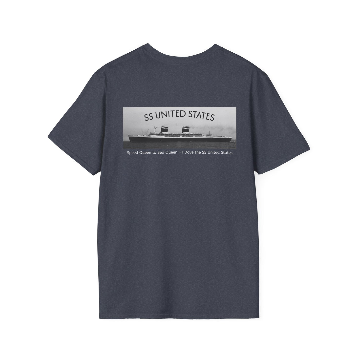 SS United States - T shirt, Speed Queen, dive shirt