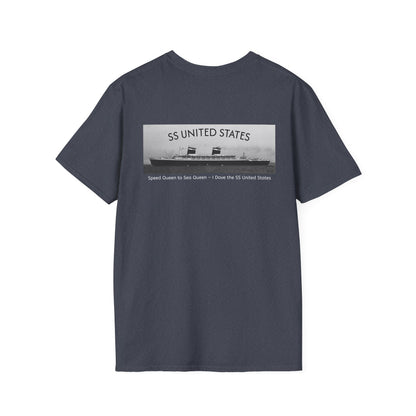 SS United States - T shirt, Speed Queen, dive shirt