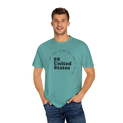 SS United States T-shirt - Official Tour 2025, Biggest Artificial Reef, Blue Riband Winner
