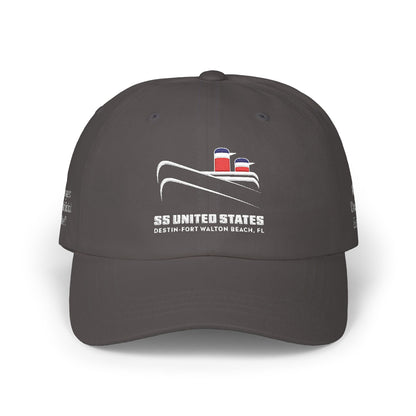 Dad Cap — SS United States Nautical Dive Flag Embroidered Baseball Hat