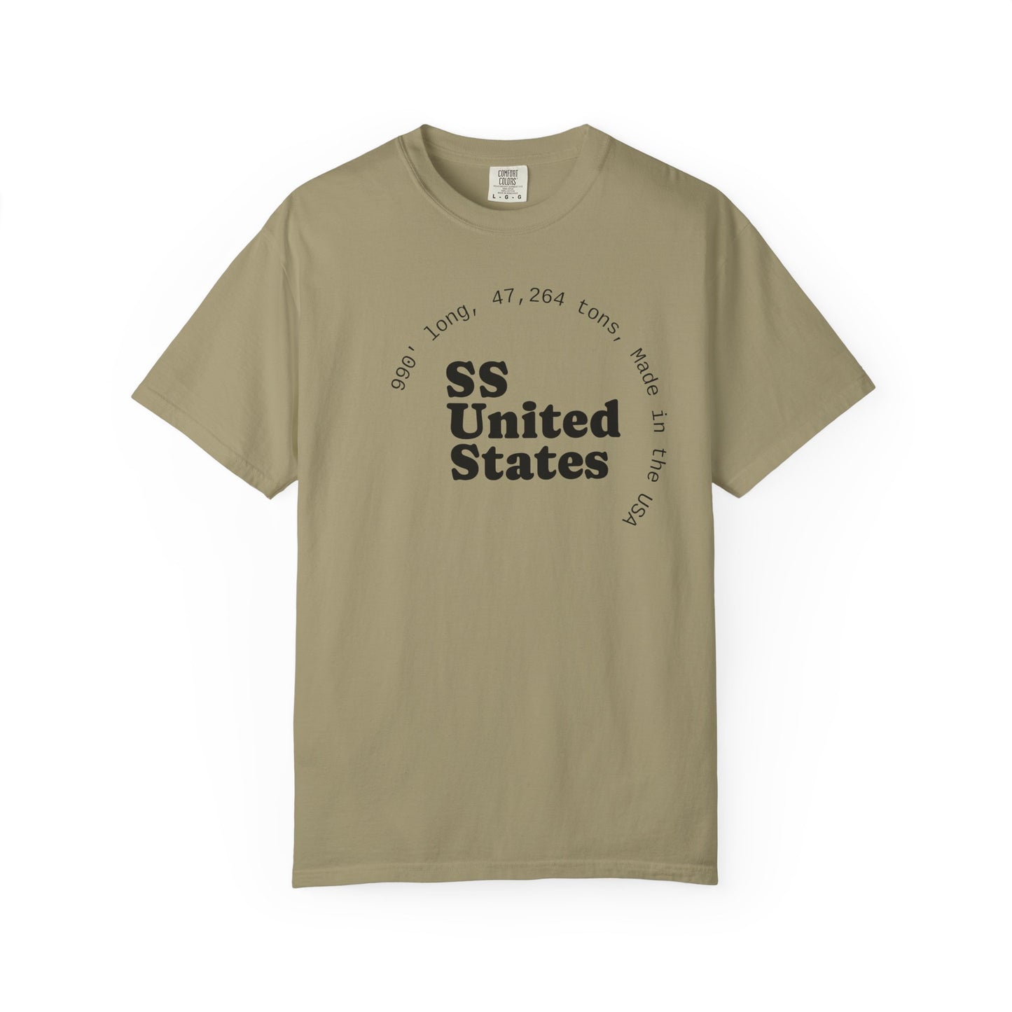 SS United States T-shirt - Official Tour 2025, Biggest Artificial Reef, Blue Riband Winner