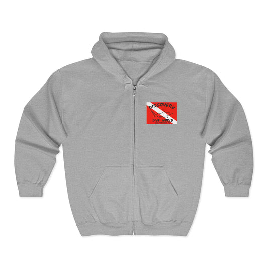 SS United States - Scuba Sweatshirt, Full Zip Hooded Sweatshirt, Discovery Dive World