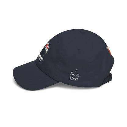 Dad Cap — SS United States Nautical Dive Flag Embroidered Baseball Hat