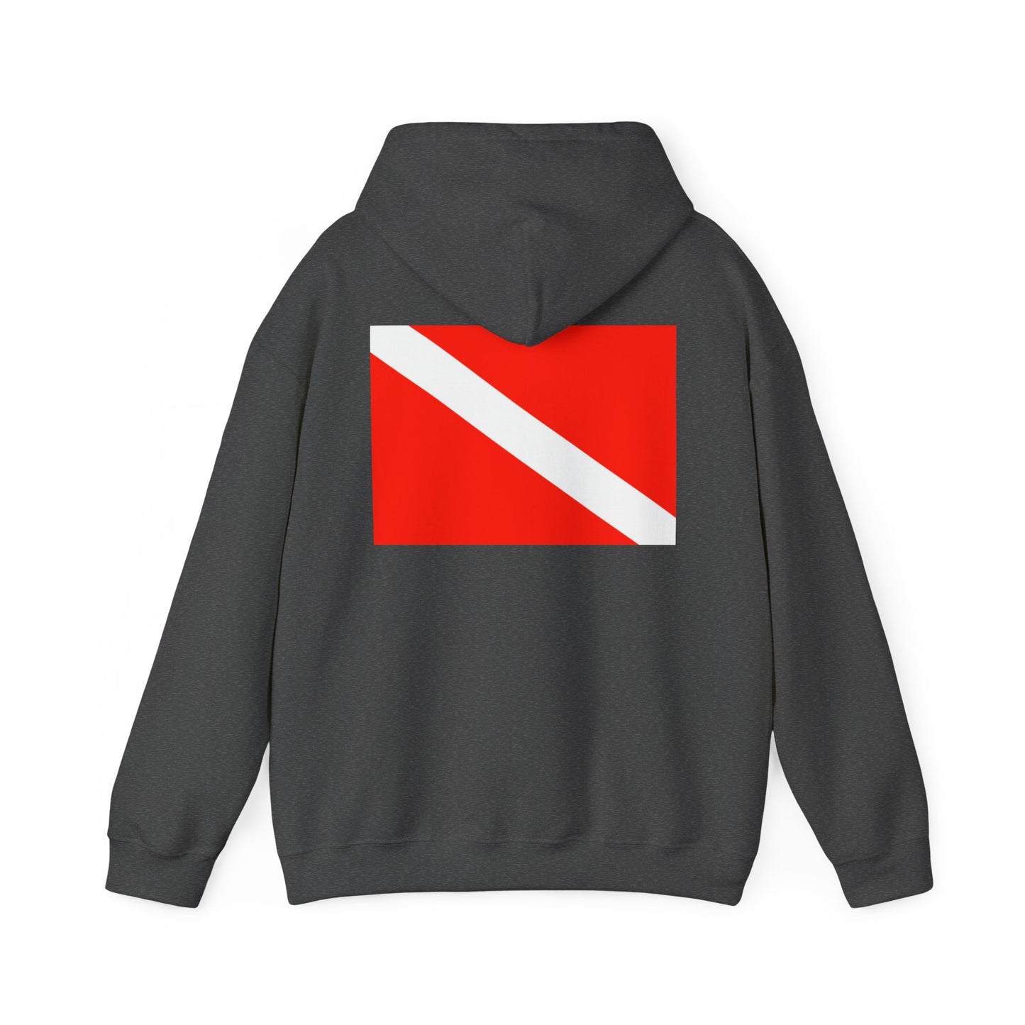 Diver Down Flag Hoodie - Scuba Diving Pullover