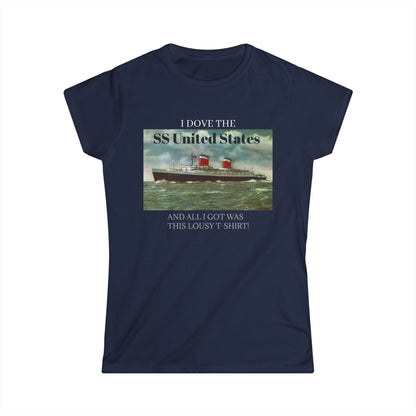 SS United States - T Shirt. All I got was this lousy shirt