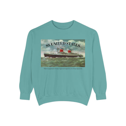 SS United States - Sweatshirt. Speed Queen to Sea Queen