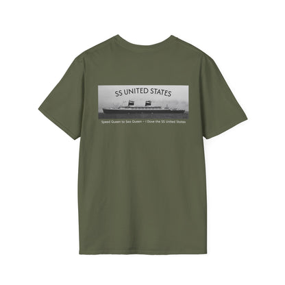 SS United States - T shirt, Speed Queen, dive shirt