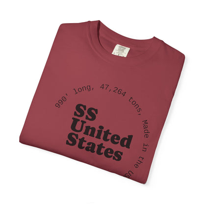 SS United States T-shirt - Official Tour 2025, Biggest Artificial Reef, Blue Riband Winner