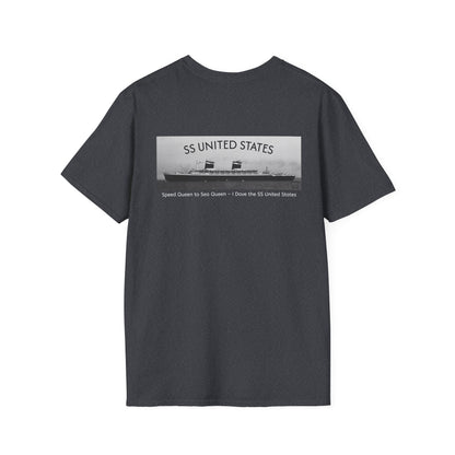 SS United States - T shirt, Speed Queen, dive shirt